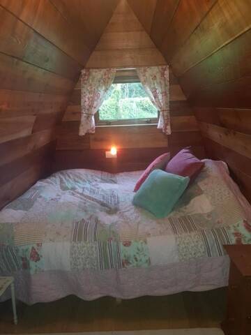 Фото номера Двухместный номер с 1 кроватью, вид на озеро Фермерские дома Glasson Glamping Farm г. Атлон 9